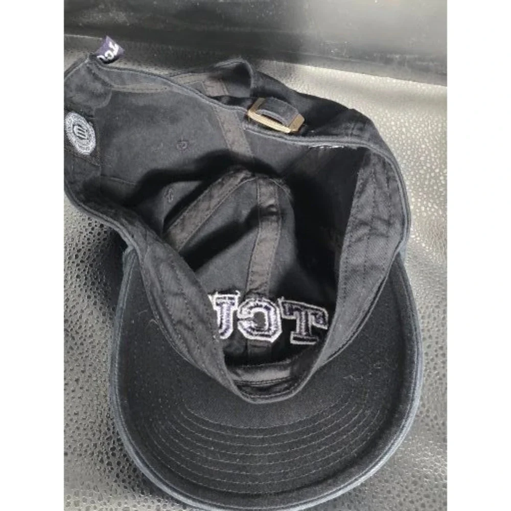 TCU Horned Frogs 47 Brand Dad Hat Mens Black Adjustable Strapback Baseball Cap